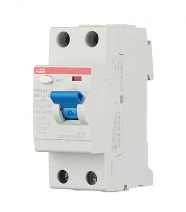 УЗО ABB F202 AC-40/0,3 тип AC 40A 300mA 2CSF202001R3400 &mdash; Multielectrika