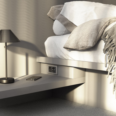 Розетка двойная с заземлением (графит матовый) W1172064 &mdash; Multielectrika