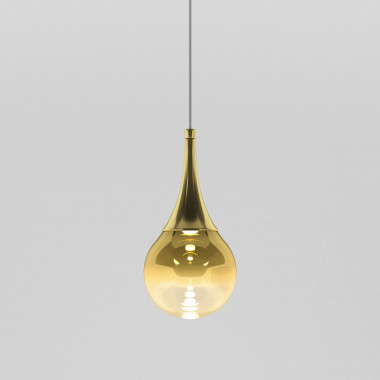 Подвесной светодиодный светильник 50256/1 LED золото — Multielectrika