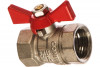 Шаровой кран, рукоятка бабочка 1/2 вн.-вн. Valtec COMPACT VT.092.N.04 фото 2 &mdash; Multielectrika