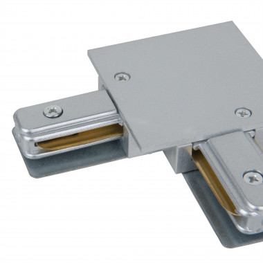 Basic System Коннектор угловой для встраиваемого шинопровода серебристый TRCM-1-1-L-CH — Multielectrika