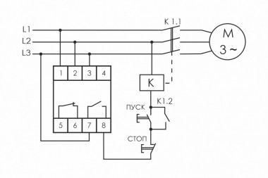 Реле контроля фаз для сетей с изолированной нейтралью CZF-13 — Multielectrika