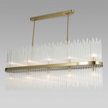 Умная подвесная люстра со стеклянным рассеивателем 486/10 — Multielectrika