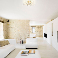 Потолочный светильник с пультом 90143/5 хром &mdash; Multielectrika