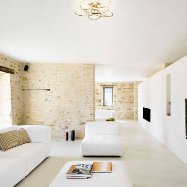 Потолочный светильник с пультом 90143/5 хром — Multielectrika