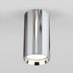 Накладной акцентный светильник DLN101 GU10 хром &mdash; Multielectrika