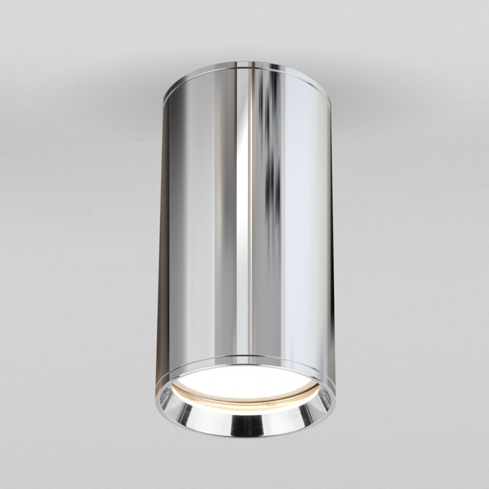 Накладной акцентный светильник DLN101 GU10 хром фото 1 — Multielectrika