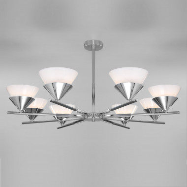 Потолочная люстра в стиле лофт 70138/8 хром — Multielectrika
