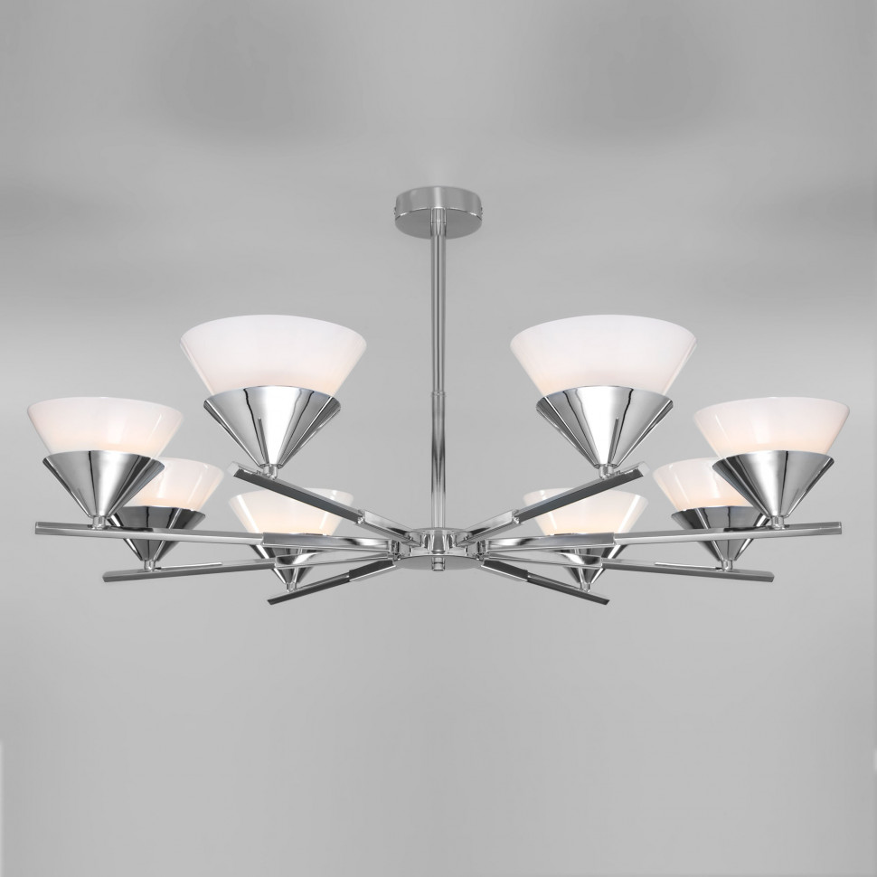 Потолочная люстра в стиле лофт 70138/8 хром фото 1 — Multielectrika