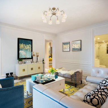 Потолочная люстра с тканевыми абажурами 60082/8 золотая бронза — Multielectrika