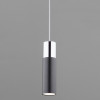 LED светильник подвесной в стиле лофт 50135/1 LED хром/черный фото 1 — Multielectrika