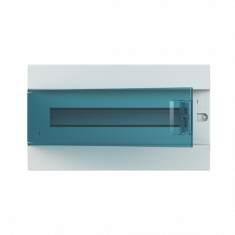 Распределительный шкаф ABB Mistral41 18 мод., IP41, встраиваемый, термопласт, зеленая дверь, 1SLM004101A1204 &mdash; Multielectrika