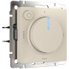 Терморегулятор электромеханический для теплого пола (айвори матовый) W1151162 фото 1 — Multielectrika