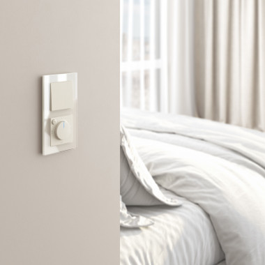 Терморегулятор электромеханический для теплого пола (айвори матовый) W1151162 — Multielectrika