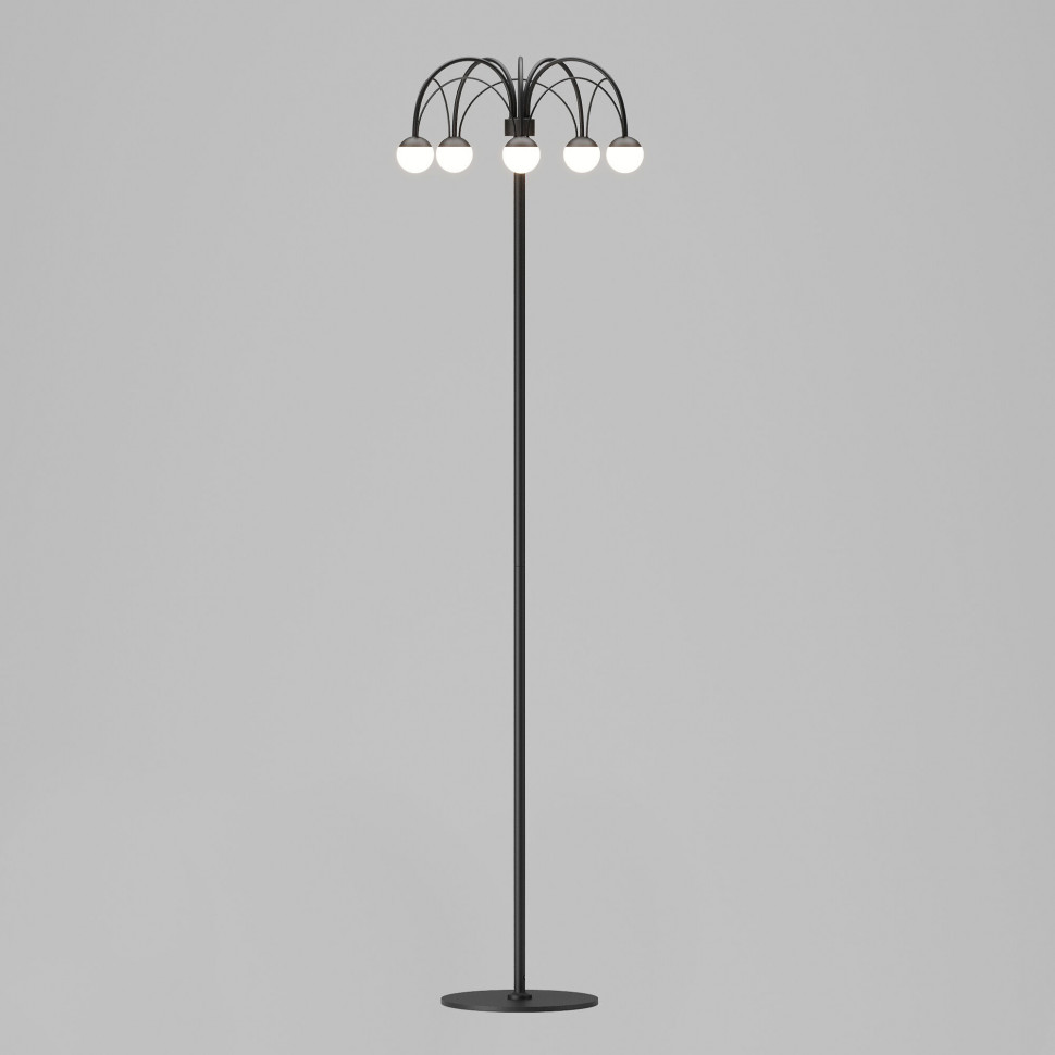 Напольный светодиодный светильник с регулировкой цветовой температуры Ragno 90194 черный фото 1 — Multielectrika
