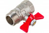 Шаровой кран, рукоятка бабочка 1/2 вн.-нар. Valtec COMPACT VT.093.N.04 фото 3 &mdash; Multielectrika