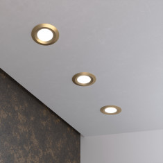 Встраиваемый точечный светильник 110 MR16 золотой &mdash; Multielectrika