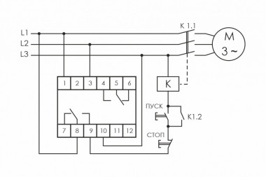 Реле контроля фаз для сетей с изолированной нейтралью CZF-314 — Multielectrika