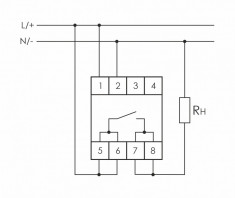 Реле промежуточный электромагнитный (Ампер-30 / Волт-12 AC/DC / Контакт-1NO) PK-1Z-30-12 &mdash; Multielectrika