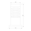 Ландшафтный светильник 1508 Techno черный IP54 1508 Techno черный фото 20 &mdash; Multielectrika