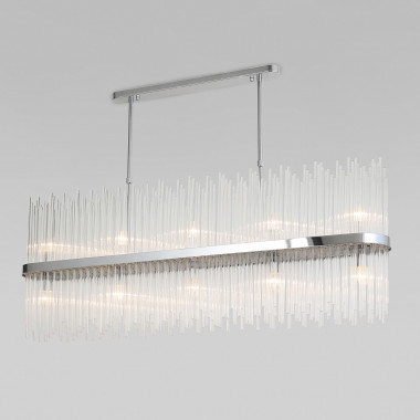 Умная подвесная люстра со стеклянным рассеивателем 485/10 — Multielectrika