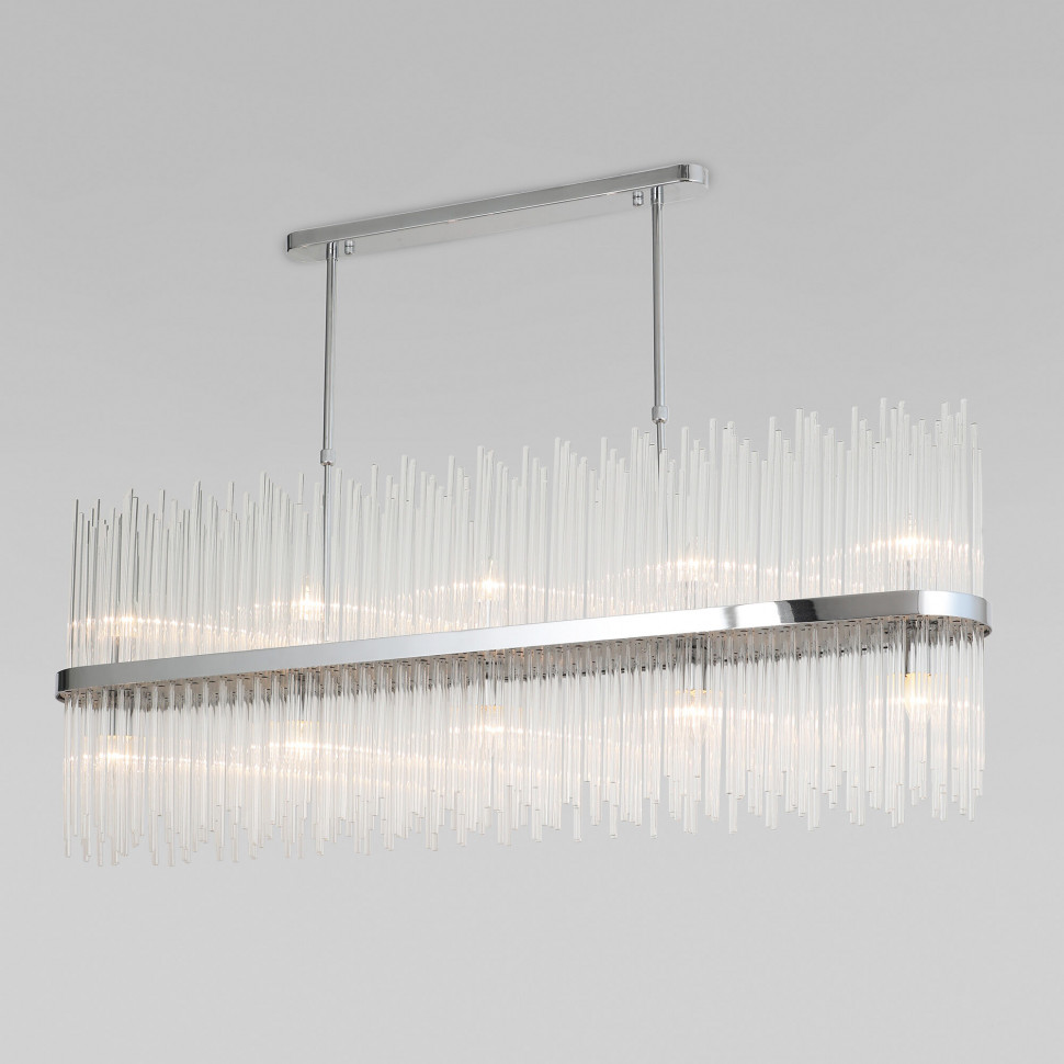 Умная подвесная люстра со стеклянным рассеивателем 485/10 фото 1 — Multielectrika