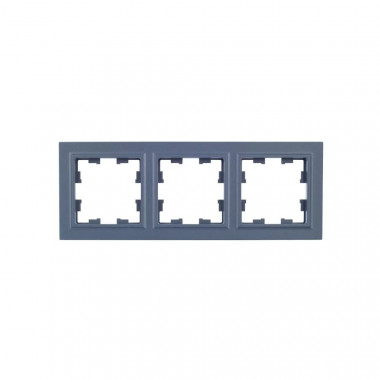 Рамка на 3 поста IEK Brite РУ-3-БрМ маренго — Multielectrika