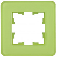 Рамка на 1 пост IEK Brite РУ-1-2-Бр стекло эко грин RE &mdash; Multielectrika