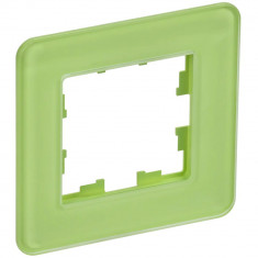 Рамка на 1 пост IEK Brite РУ-1-2-Бр стекло эко грин RE &mdash; Multielectrika