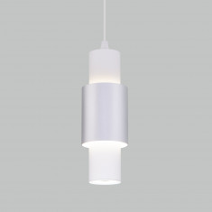 Подвесной светодиодный светильник 50204/1 LED белый/матовое серебро &mdash; Multielectrika