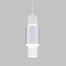 Подвесной светодиодный светильник 50204/1 LED белый/матовое серебро
