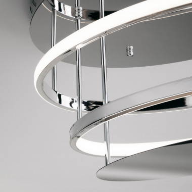 Потолочный светильник с пультом 90160/2 хром — Multielectrika