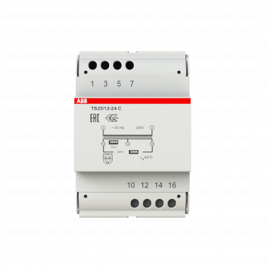 Трансформатор разделит. безопасности ABB TS25/12-24C — Multielectrika