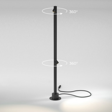 Светильник садово-парковый светодиодный Rone черный 35175/F черный — Multielectrika