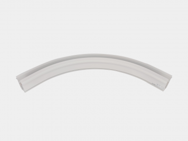 SY-LINK-CNT1-R300WH, радиусный коннектор R300 для шинопровода SY-LINK-20T1, белый — Multielectrika