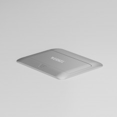 W8074065/ Выдвижной блок (Лючок) на 4 модуля (серебряный) W8074065 &mdash; Multielectrika