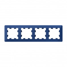 Рамка на 4 поста Systeme Electric AtlasDesign Air аквамарин &mdash; Multielectrika