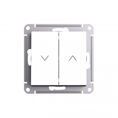 Выключатель для жалюзи Systeme Electric AtlasDesign 10А, лотос — Multielectrika