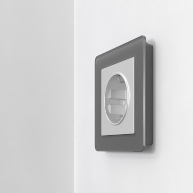 Рамка из акрила на 1 пост Acrylic графит W0012704 &mdash; Multielectrika