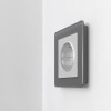 Рамка из акрила на 1 пост Acrylic графит W0012704 фото 2 &mdash; Multielectrika
