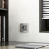 Рамка из акрила на 1 пост Acrylic графит W0012704 фото 3 &mdash; Multielectrika