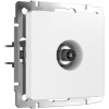 ТВ-розетка оконечная (белый матовый) W1183061 фото 1 &mdash; Multielectrika