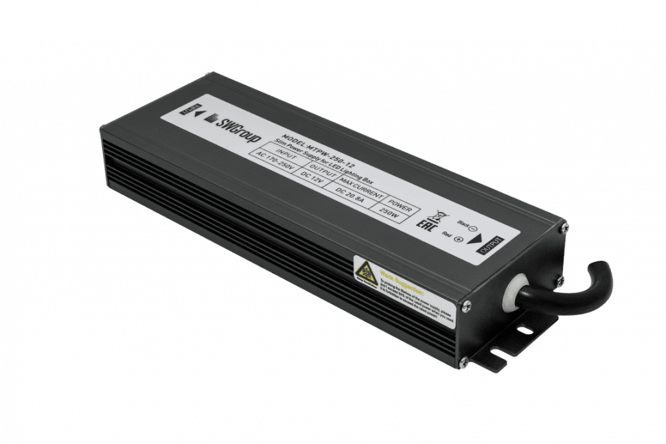 Блок питания SWG MTPW-250-12 фото 1 — Multielectrika