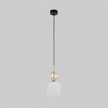 Подвесной светильник со стеклянным плафоном 11020 Sophia Cognac — Multielectrika