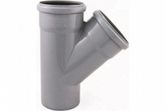 Тройник 110х110-45° Политэк &mdash; Multielectrika