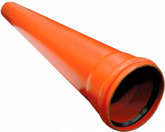 Труба рыжая 110х3,0м (3,2мм) ПВХ Солекс &mdash; Multielectrika