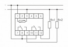 Реле промежуточный электромагнитный (Ампер-2x8 / Волт-110 AC / Контакт-2NO/NC) PK-2P-110 &mdash; Multielectrika