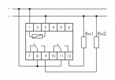 Реле промежуточный электромагнитный (Ампер-2x8 / Волт-110 AC / Контакт-2NO/NC) PK-2P-110 — Multielectrika