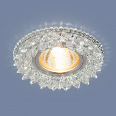 Точечный светильник с LED подсветкой 2212 MR16 CL прозрачный &mdash; Multielectrika