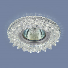 Точечный светильник с LED подсветкой 2212 MR16 CL прозрачный &mdash; Multielectrika